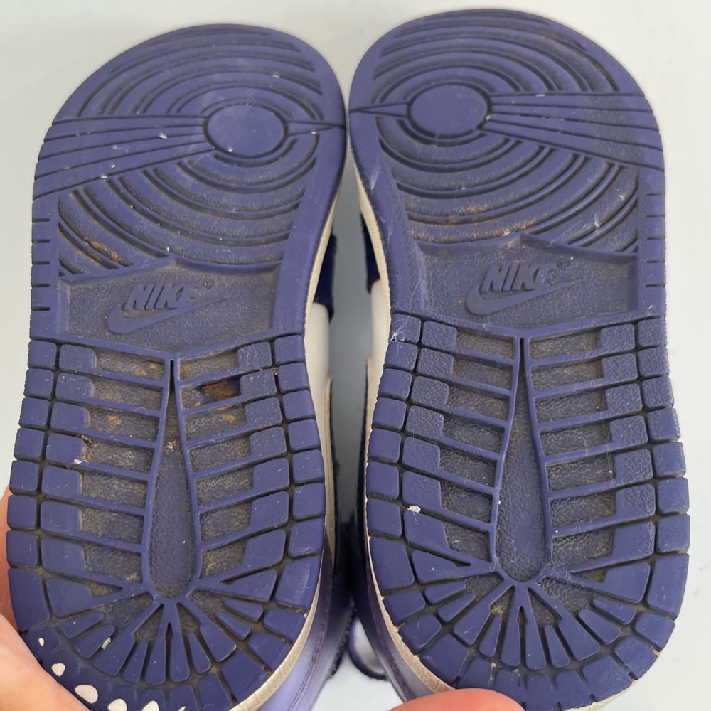 Nike Air Jordan 1 Mid GS 2Y Sky J Purple Sneakers Boys Girls - Picture 11 of 12